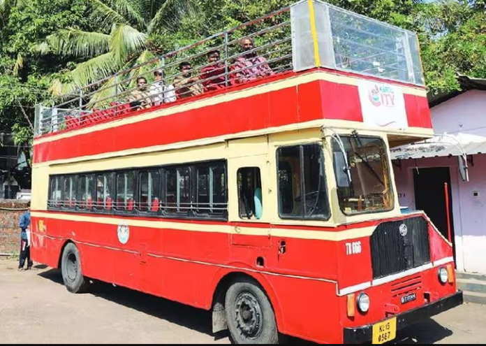 KSRTC Introduces Double Decker Bus Service in Thalassery