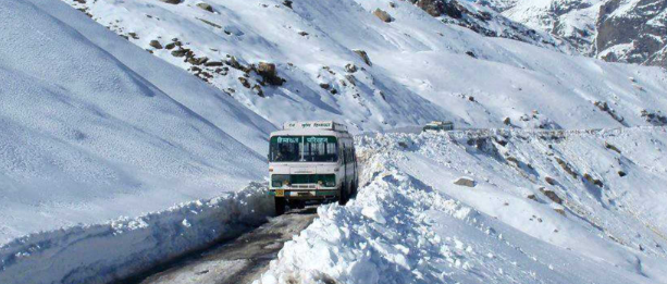 HRTC Resumes Bus Services Between Kullu and Manali After Four Months