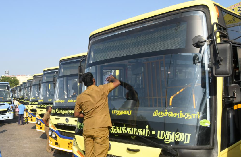 Transport Minister Starts 55 New TNSTC Buses | AbhiBus Travel Blog