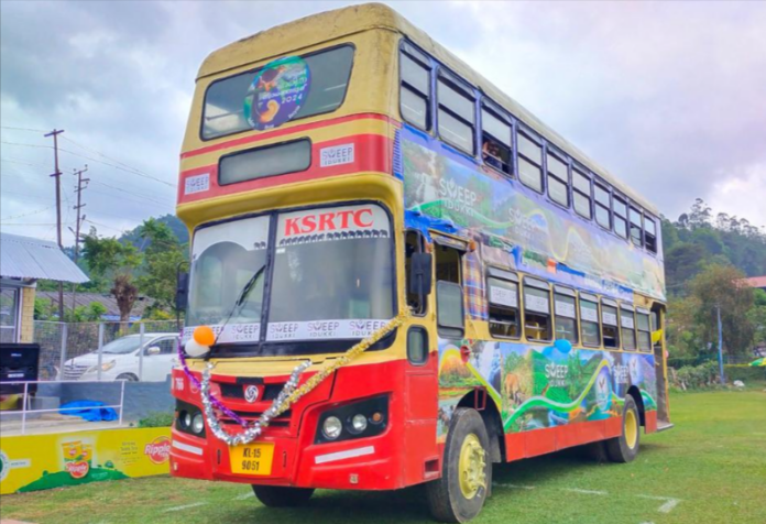 KSRTC Double-Decker Bus Starts in Munnar