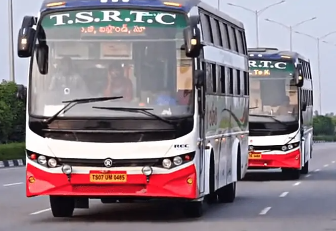 TSRTC Reduces Bus Services Between 12-4 pm Due to Heat