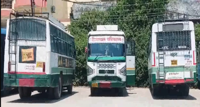 HRTC Buses Stopped in Sirmaur Due to Election Duty from May 30 to June 2