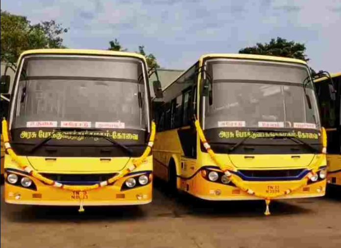 Tamil Nadu Ministers Inagurated 15 New Buses