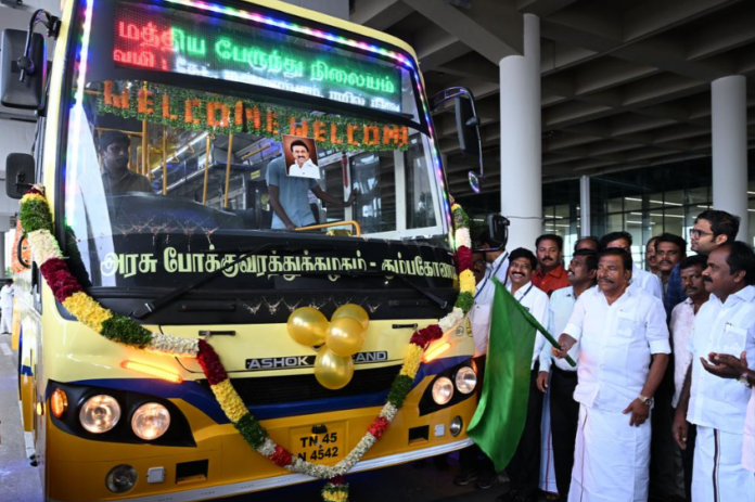 TNSTC Launches New Bus Services to Tiruchi Airport