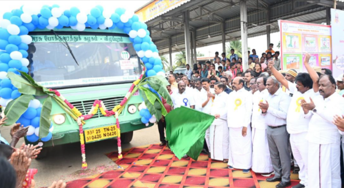 TNSTC Launches Free Bus Services for Women in Jawadhu Hills